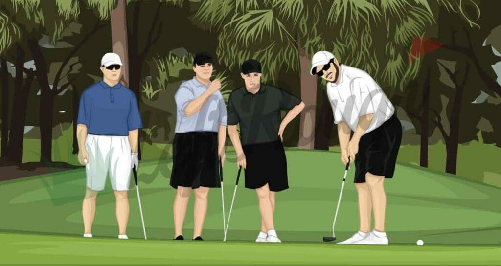 4 Man Scramble 